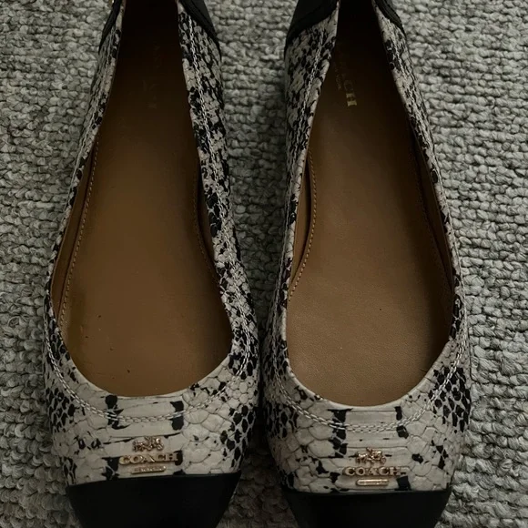 Coach Chelsea snakeprint flat - Picture 4 of 4